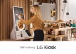 LG 27" önkiszolgáló kioszk érintőképernyő érintő 