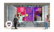 LG 49" FHD FullHD Window Facing kirakat kijelző emelt fényerő WebOS 24/7