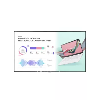   LG 75" 4k UHD 500nit webOS UHD professzionális WebOS kijelző