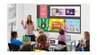 LG 86" CreateBoard interaktív érintő képernyő touch okostábla IPS