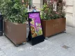 Allsee 43" Magas fényerejű akkumulátoros kültéri digitális A-tábla 43"