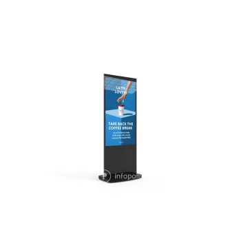   Allsee Szabadonálló PCAP érintő képernyő touch poszter FEKETE (black) 50" IPS 24/7