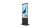Allsee Szabadonálló digitális poszter 50" FEKETE (black) IPS 24/7 UHD