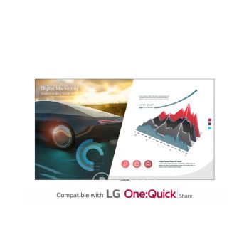   LG 163" LED All-In-One kijelző AIO FHD, Wall Mount, Dedicated Stand