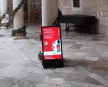 Allsee 43" Akkumulátoros kültéri digitális A-tábla 43"