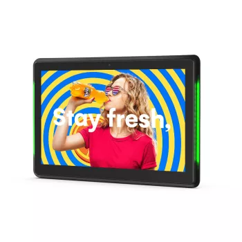   Allsee POS reklámkijelző PCAP érintőképernyő érintő kijelző 10" FHD 24/7