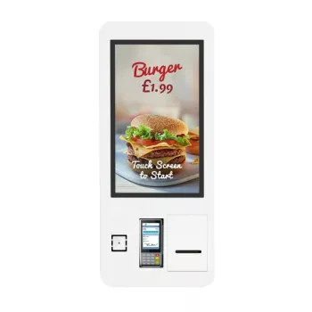   Allsee önkiszolgáló kioszk POS érintő PCAP képernyő touch terminál 27" 24/7